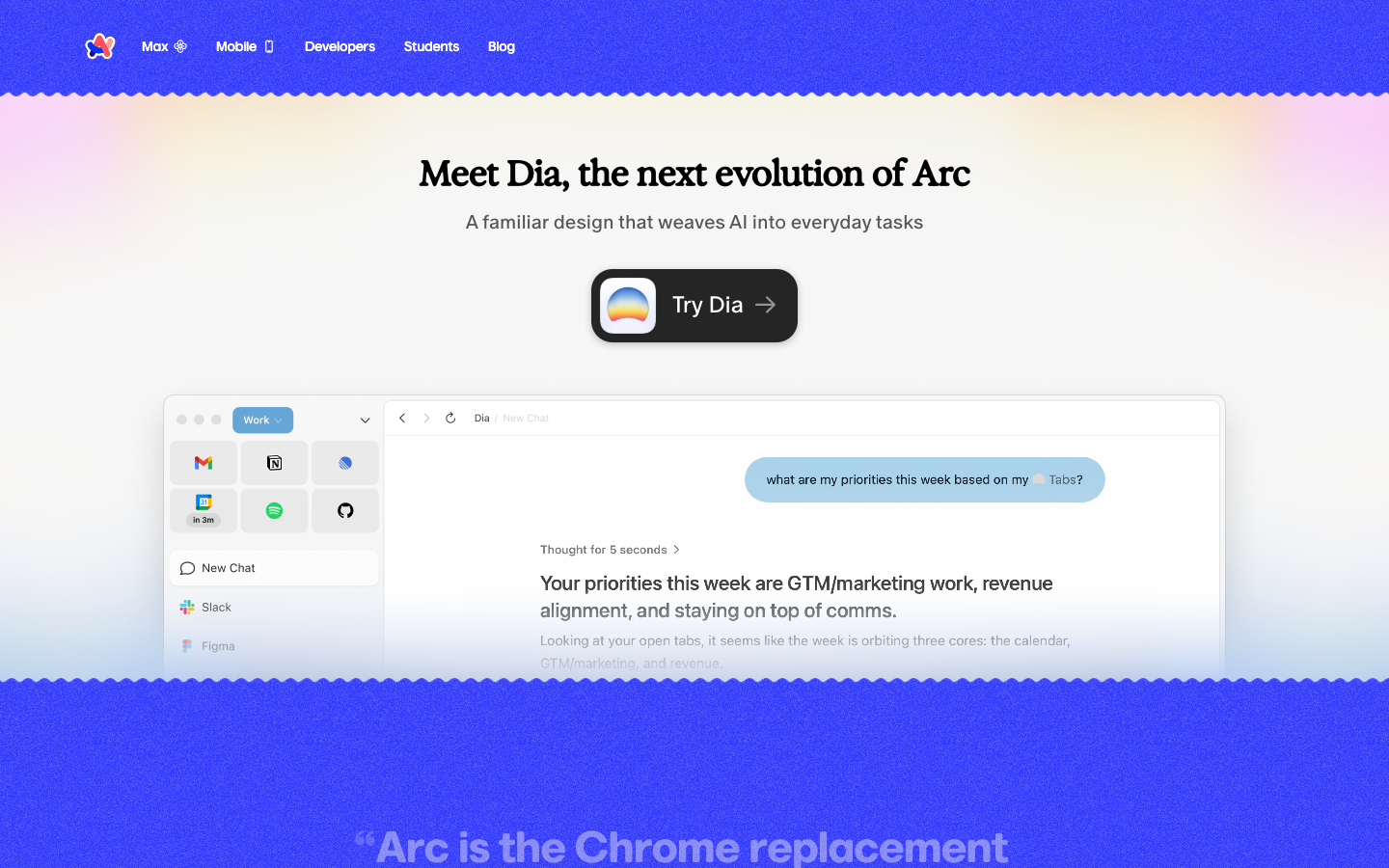 Arc Browser - Productivity