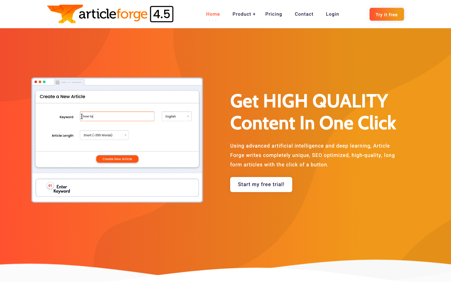 Article Forge - AI & Automation