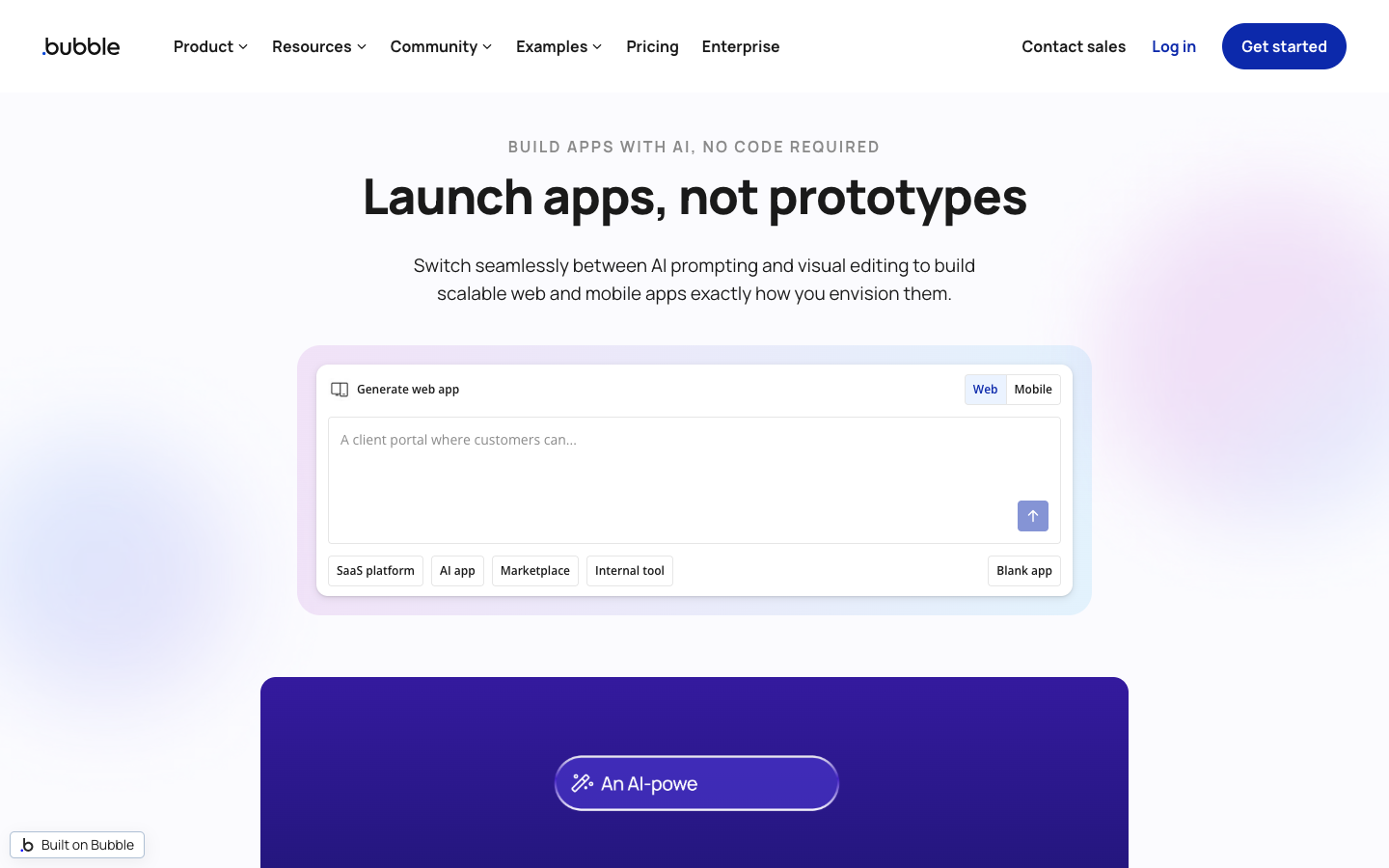 Bubble - Development