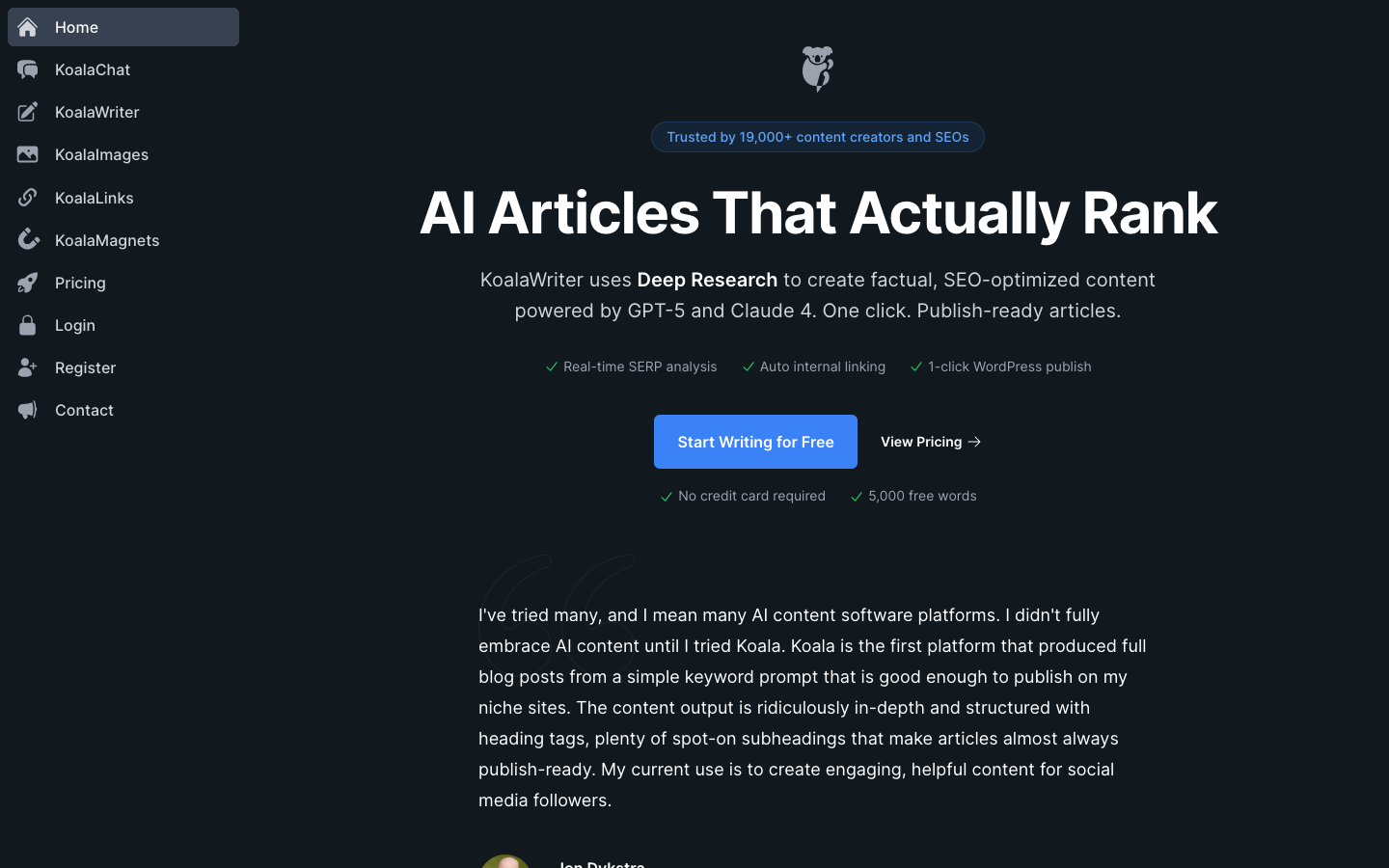 KoalaWriter - AI & Automation