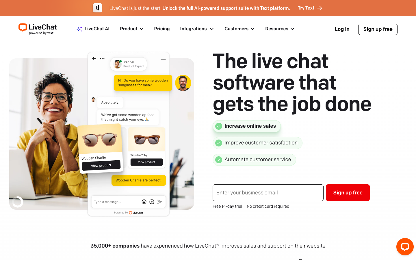 LiveChat - Customer Support