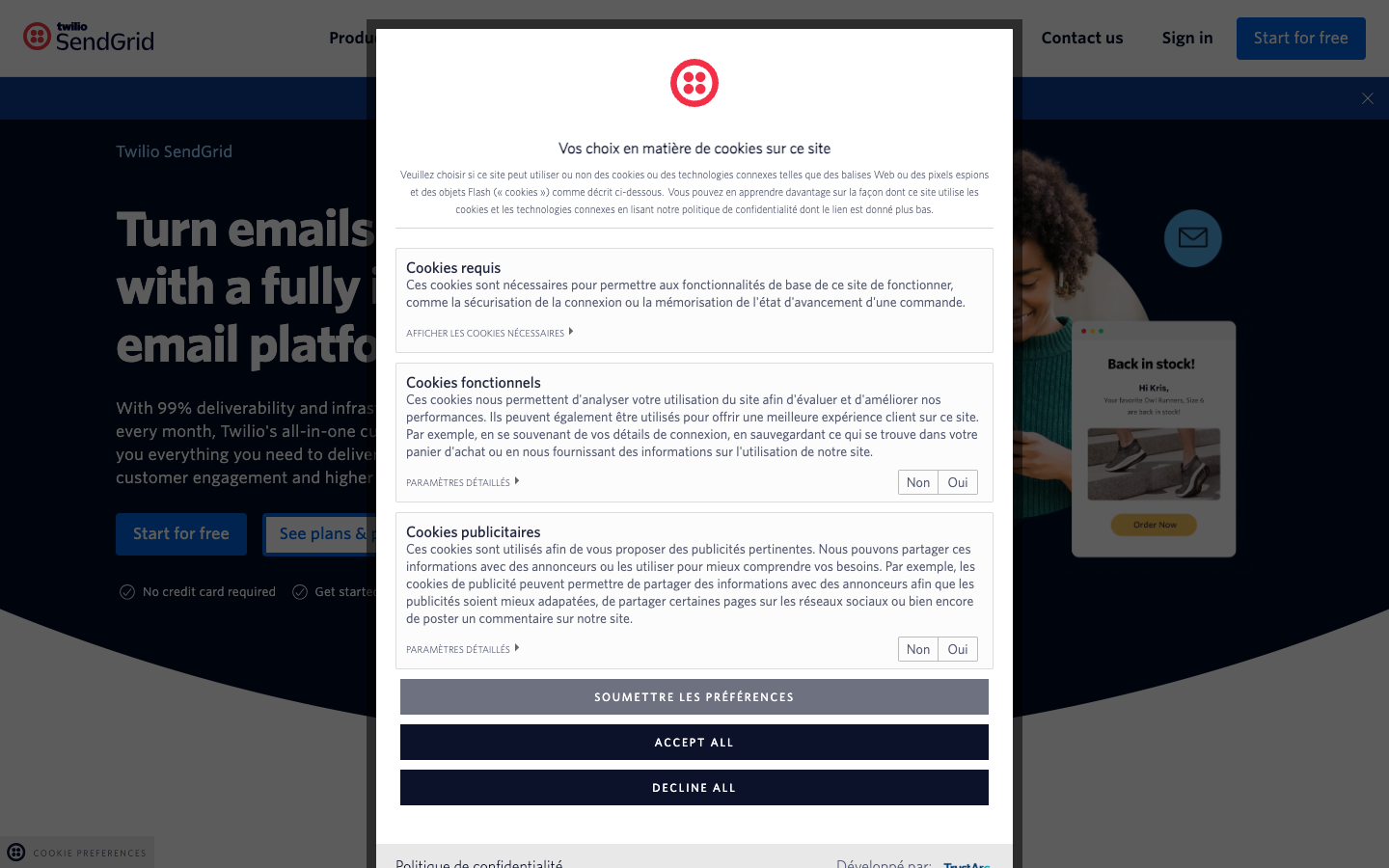 SendGrid - Marketing